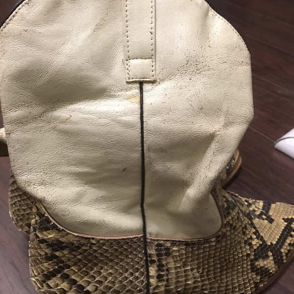 Handcrafted Snake Skin Boots - Picture 5 of 8